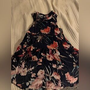 Maurices Multicolor floral hi-low tunic